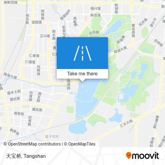 天宝桥 map