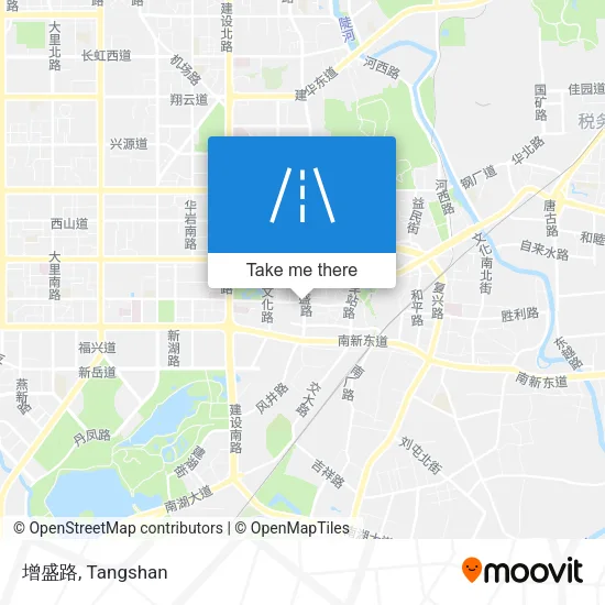 增盛路 map