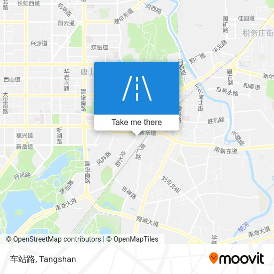 车站路 map