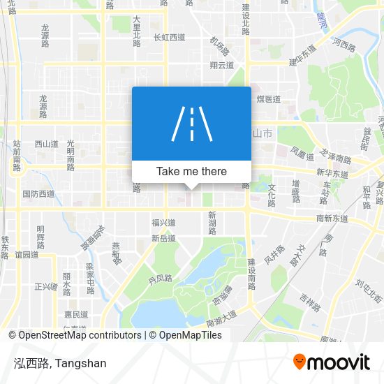 泓西路 map