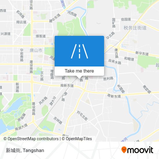 新城街 map