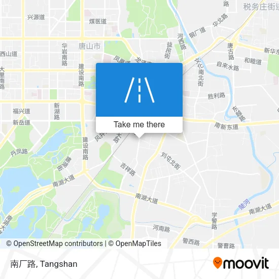 南厂路 map