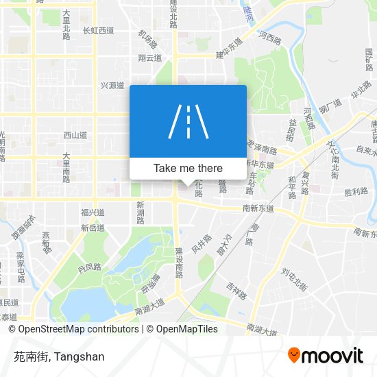 苑南街 map
