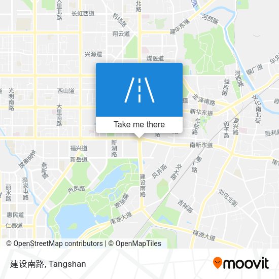 建设南路 map