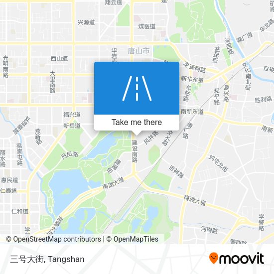 三号大街 map