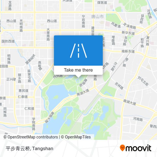 平步青云桥 map