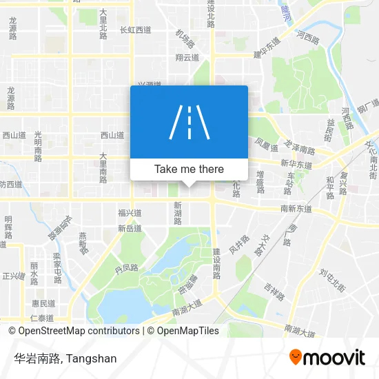华岩南路 map