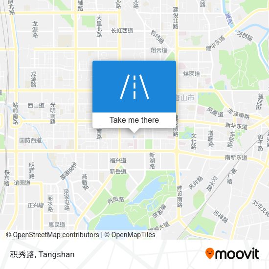 积秀路 map