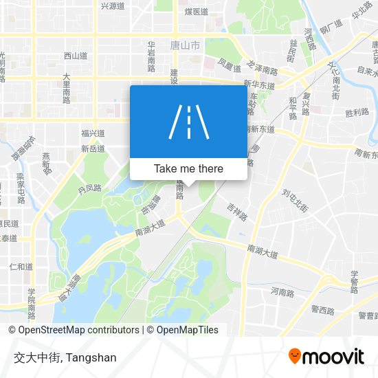 交大中街 map