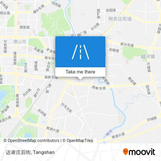 达谢庄后街 map