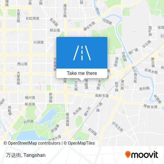 万达街 map