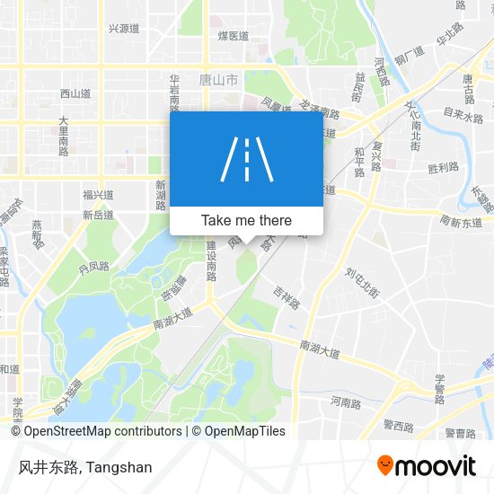 风井东路 map