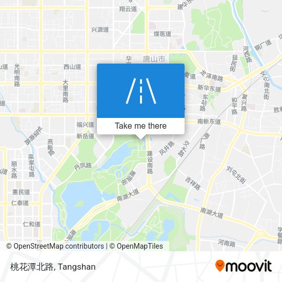 桃花潭北路 map