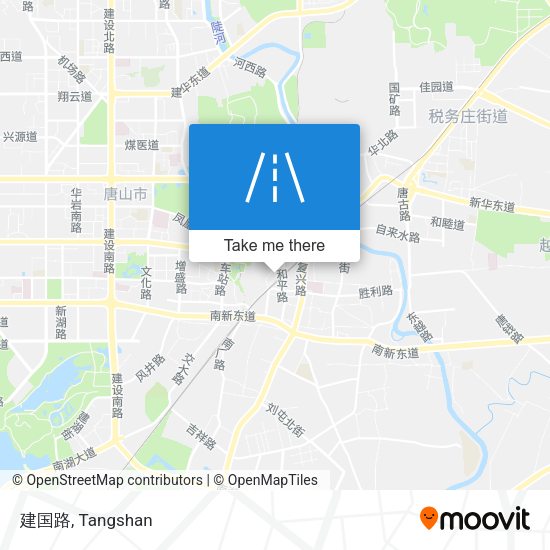 建国路 map