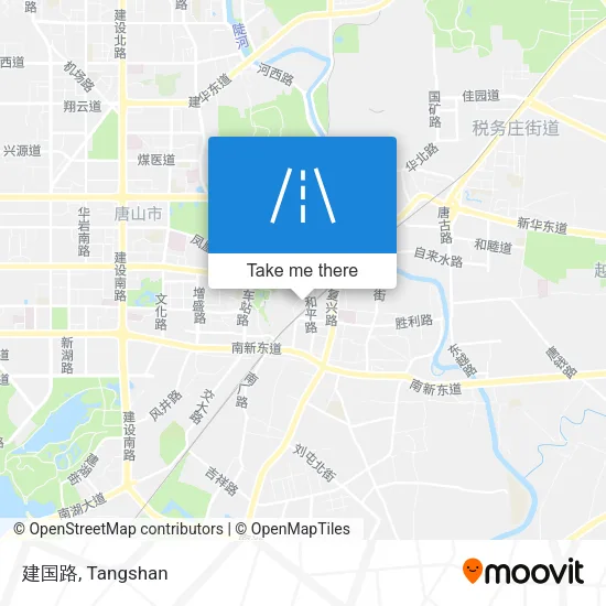 建国路 map