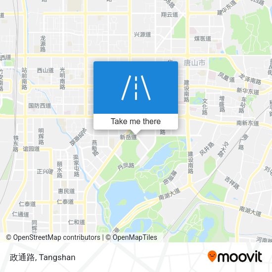 政通路 map