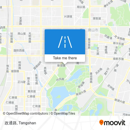 政通路 map