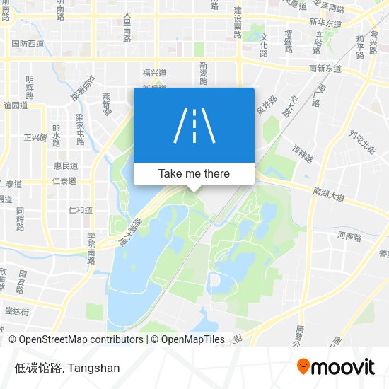 低碳馆路 map