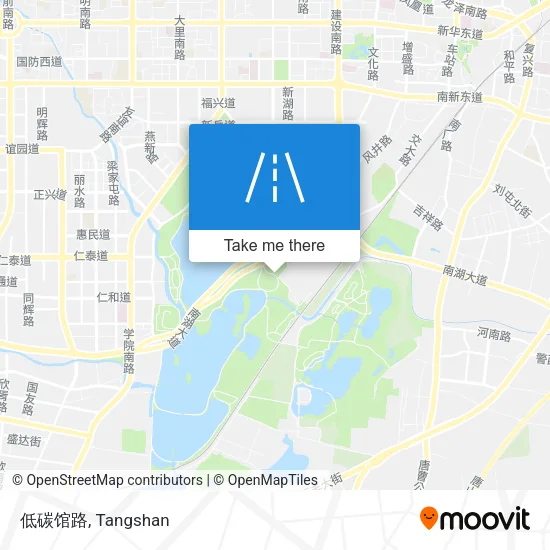 低碳馆路 map