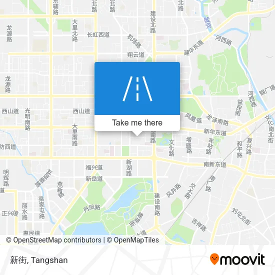 新街 map