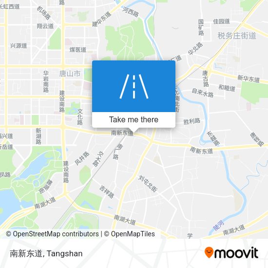 南新东道 map