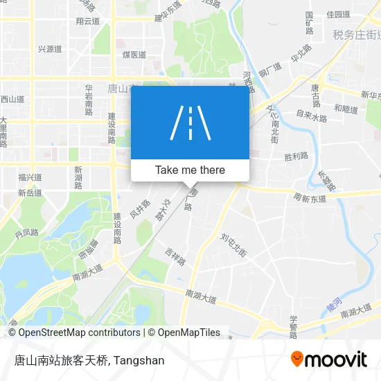唐山南站旅客天桥 map