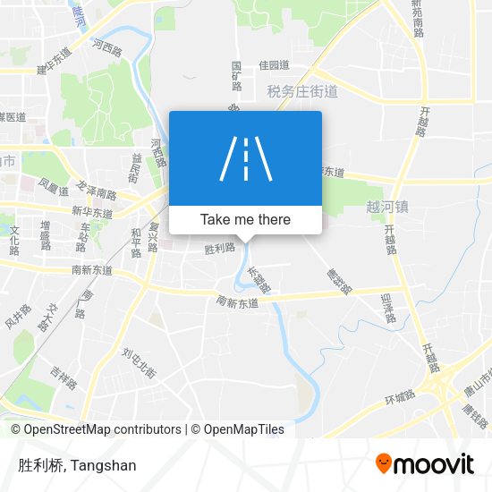 胜利桥 map