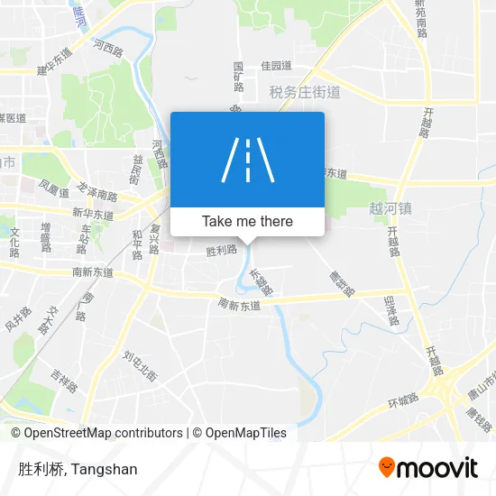 胜利桥 map