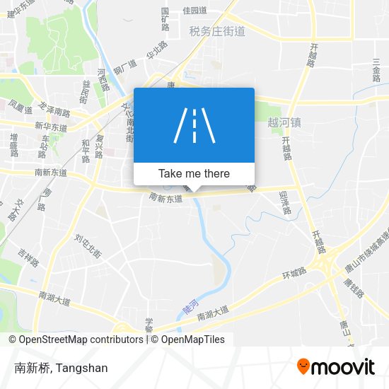 南新桥 map