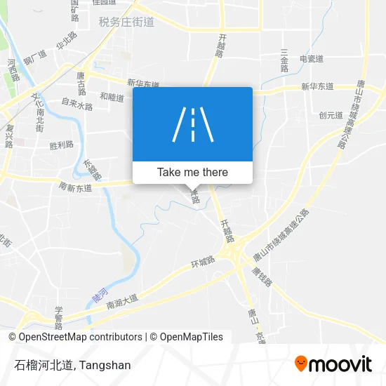 石榴河北道 map