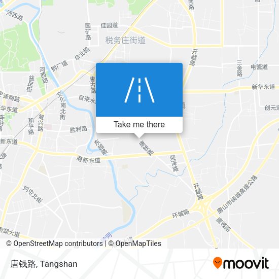 唐钱路 map