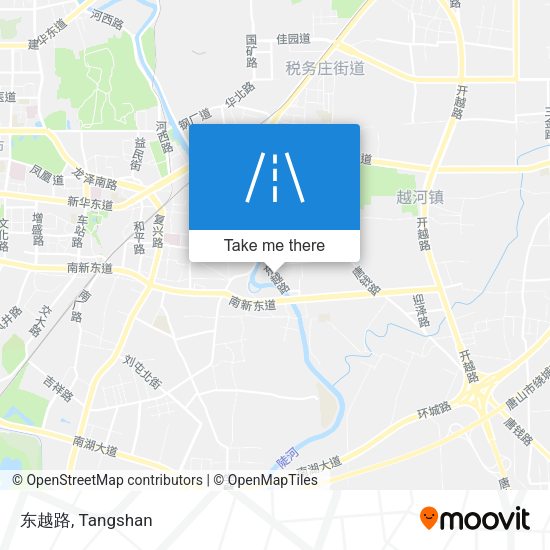 东越路 map