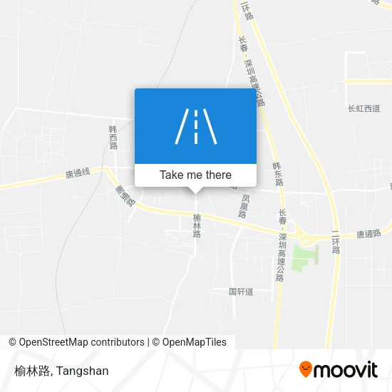 榆林路 map