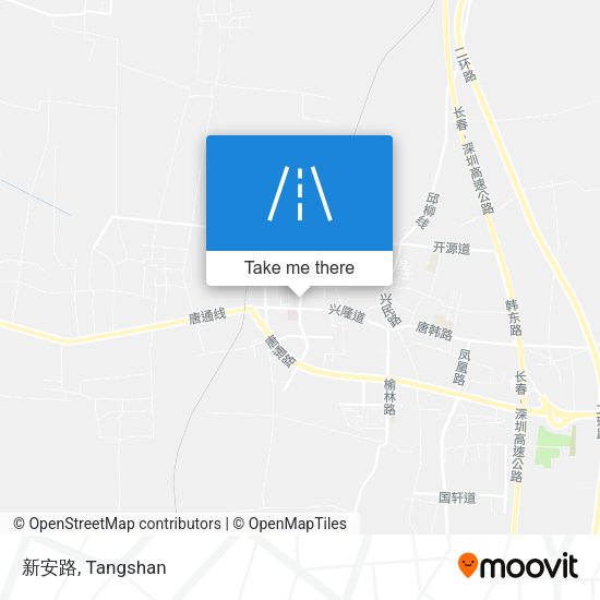 新安路 map