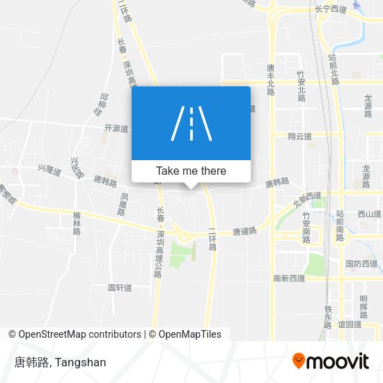 唐韩路 map