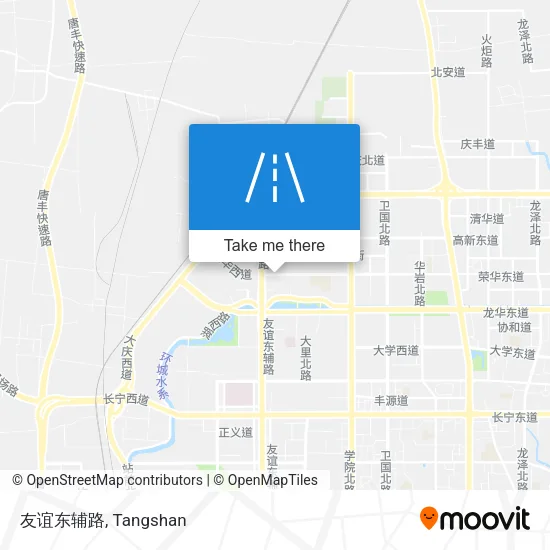 友谊东辅路 map
