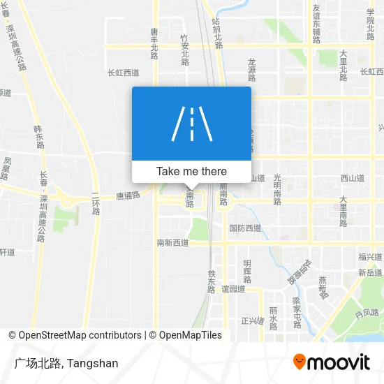 广场北路 map