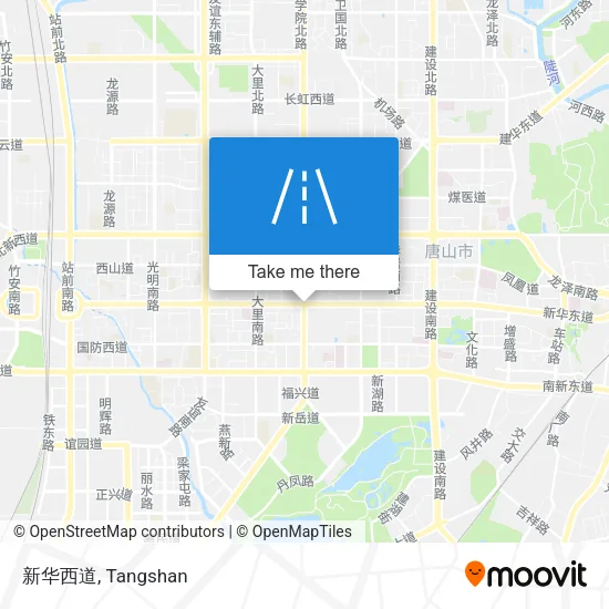 新华西道 map