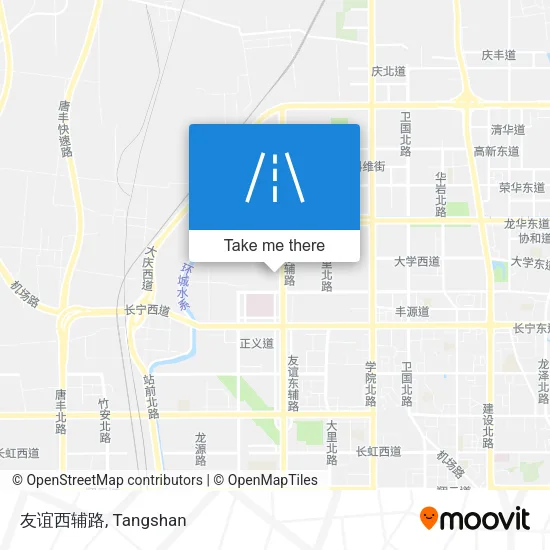 友谊西辅路 map