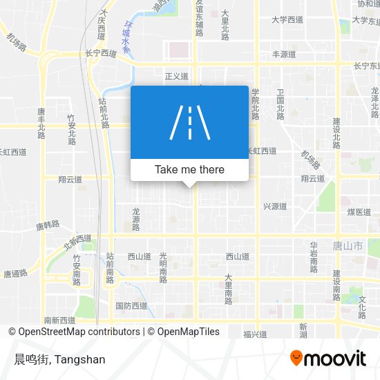 晨鸣街 map