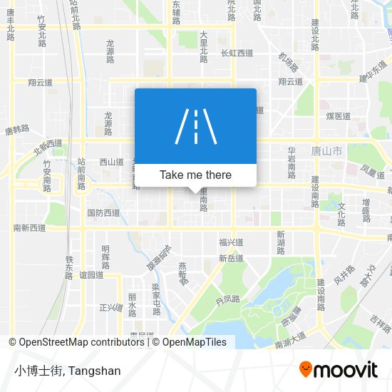 小博士街 map