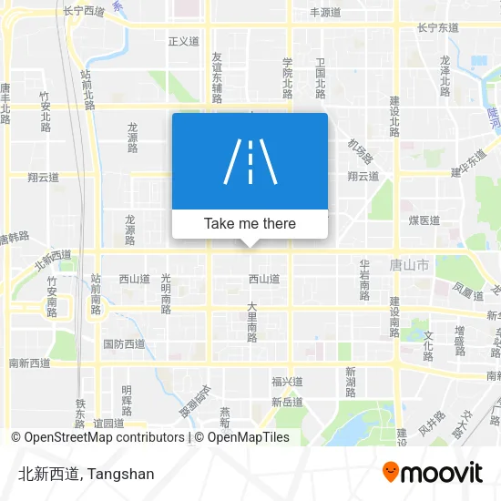 北新西道 map
