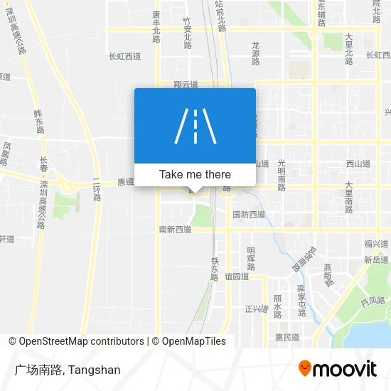 广场南路 map
