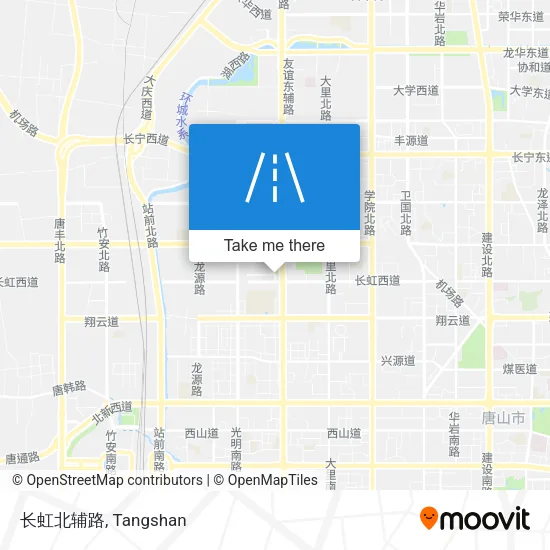 长虹北辅路 map