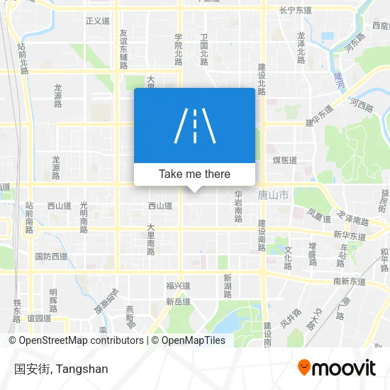 国安街 map