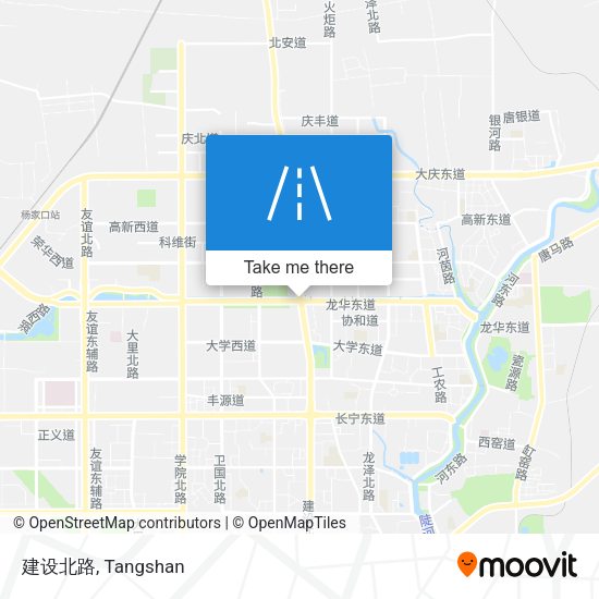 建设北路 map