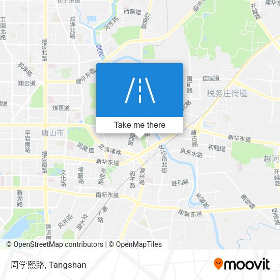 周学熙路 map