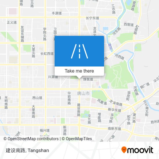 建设南路 map