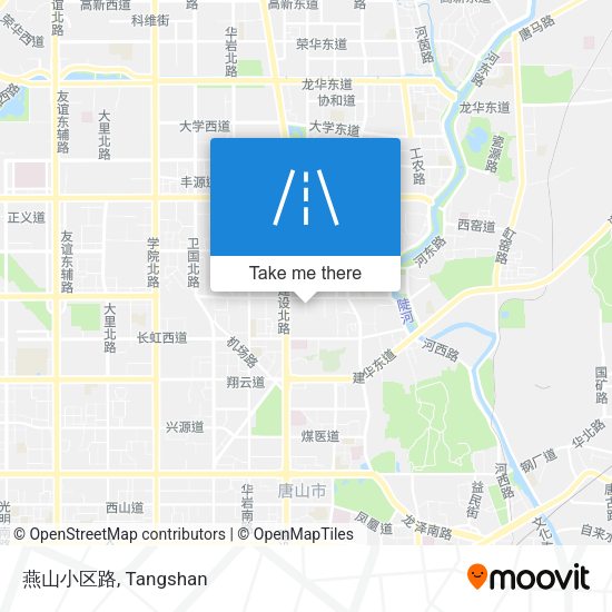 燕山小区路 map