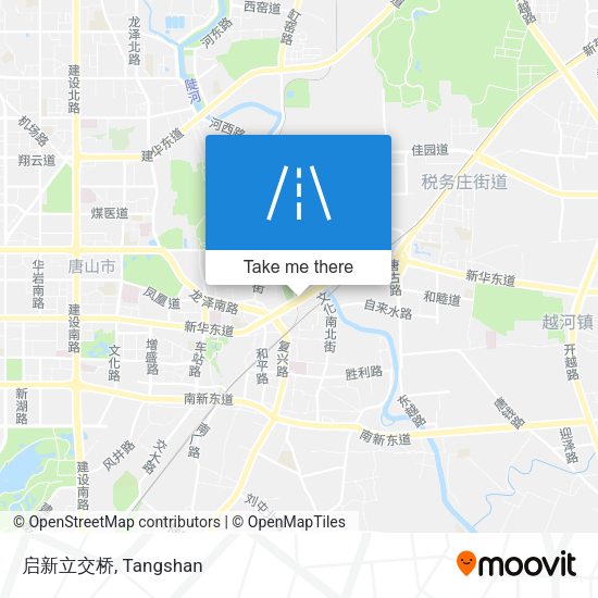 启新立交桥 map